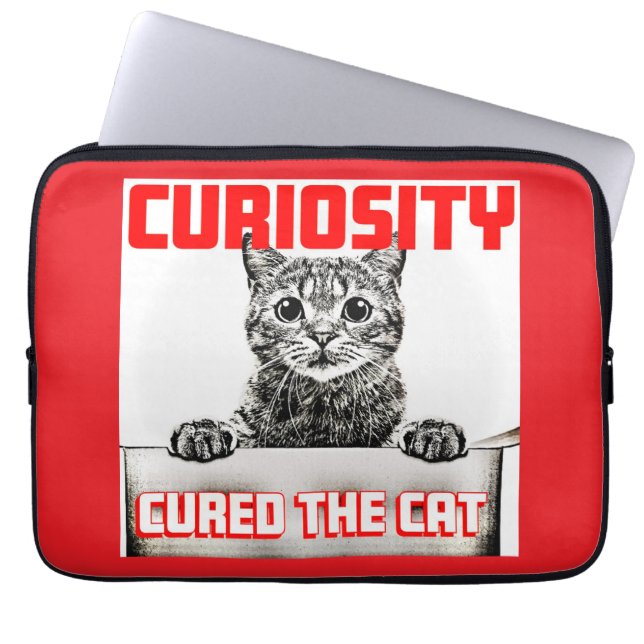 Housse Pour Ordinateur Portable Manche Ordinateur Portable Curiosity (Devant)