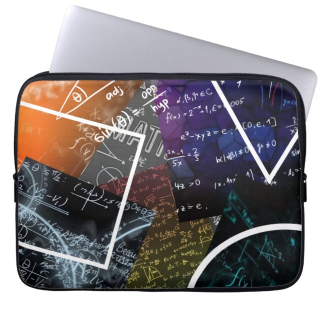 Housse Pour Ordinateur Portable Manche Ordinateur portable de formule mathématique (Devant)