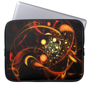 Housse Pour Ordinateur Portable Manche Ordinateur portable Heartbeat Abstrait Art