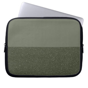 Housse Pour Ordinateur Portable Manche Ordinateur Portable Vert Moss Deux Tons Per