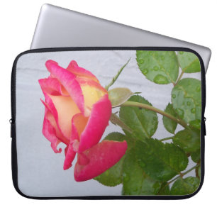Housse Pour Ordinateur Portable Manche portable unique et féminine avec rose