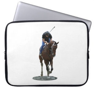 Housse Pour Ordinateur Portable Manche pour ordinateur portable à cheval Thoroughb