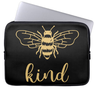 Housse Pour Ordinateur Portable Manche pour ordinateur portable Bee Genre Gold