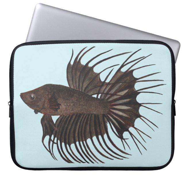 Housse Pour Ordinateur Portable Manche pour ordinateur portable Betta Fish (Devant)