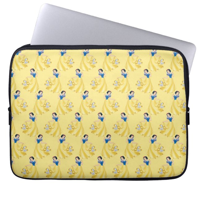 Housse Pour Ordinateur Portable Manche pour ordinateur portable blanc neige (Devant)