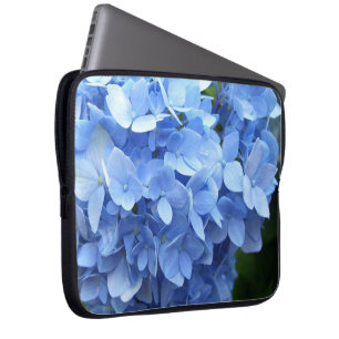 Housse Pour Ordinateur Portable Manche pour ordinateur portable - Blue Hydrangea