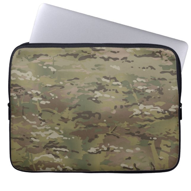 Housse Pour Ordinateur Portable Manche pour ordinateur portable de camouflage Mult (Devant)