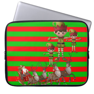 Housse Pour Ordinateur Portable Manche pour ordinateur portable de Noël en néoprèn