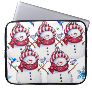 Housse Pour Ordinateur Portable Manche pour ordinateur portable de Noël en néoprèn
