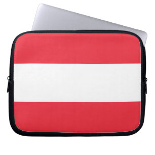 Housse Pour Ordinateur Portable Manche pour ordinateur portable drapeau autrichien