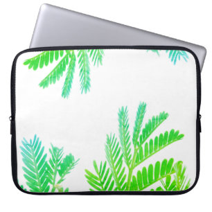 Housse Pour Ordinateur Portable Manche pour ordinateur portable Feuille Green Yell