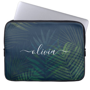 Housse Pour Ordinateur Portable Manche pour ordinateur portable Feuille Tropical P