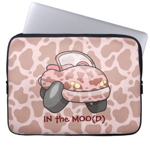 Housse Pour Ordinateur Portable Manche pour ordinateur portable Moo Car