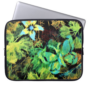 Housse Pour Ordinateur Portable Manche pour ordinateur portable Papillon et Fleur