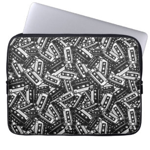 Housse Pour Ordinateur Portable Manche pour ordinateur portable Retro Cassette - C