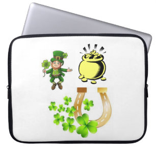 Housse Pour Ordinateur Portable Manche pour ordinateur portable St. Patrick's Day