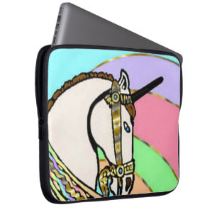 Housse Pour Ordinateur Portable Manche pour ordinateur portable Unicorn Art