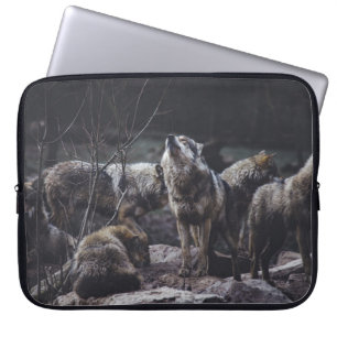 Housse Pour Ordinateur Portable Manche pour ordinateur portable Wolf Pack