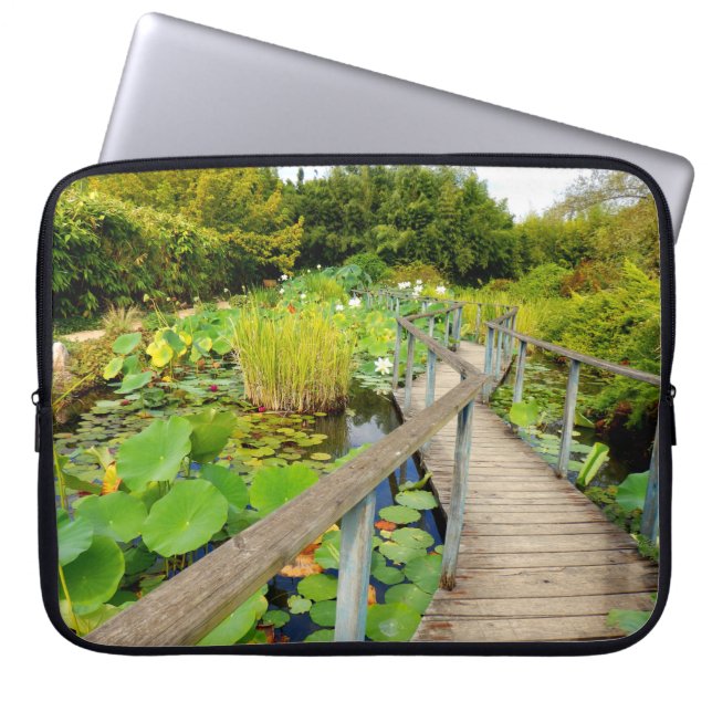 Housse Pour Ordinateur Portable Manches de l'ordinateur portable Lily Pond (Devant)