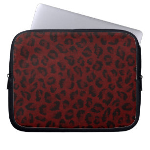 Housse Pour Ordinateur Portable Manches de l'ordinateur portable Red Leopard