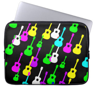 Housse Pour Ordinateur Portable Manches d'ordinateur portable avec guitares