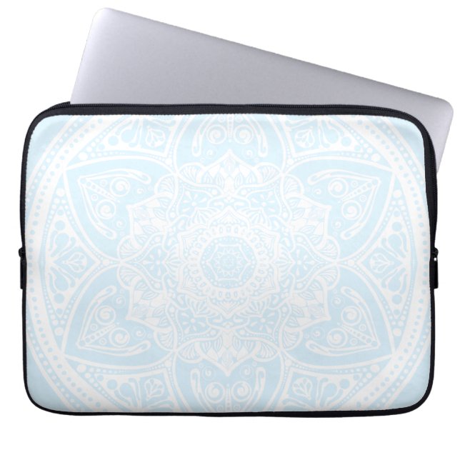Housse Pour Ordinateur Portable Mandala arctique (Devant)