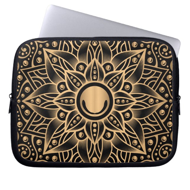 Housse Pour Ordinateur Portable Mandala de luxe 12 (Devant)