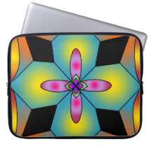Mandala de style de carreaux colorés