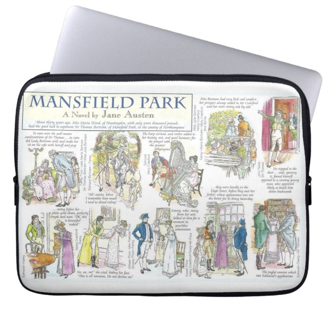 Housse Pour Ordinateur Portable Mansfield Park (Devant)