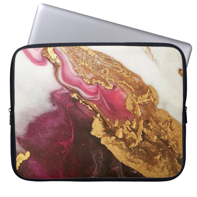 Housse Pour Ordinateur Portable Marbre (Devant)