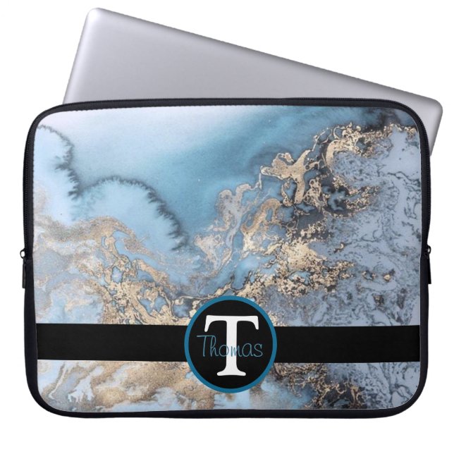 Housse Pour Ordinateur Portable Marbre (Devant)