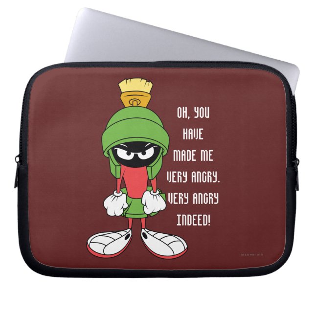 Housse Pour Ordinateur Portable MARVIN LE MARTIEN™ contrarié (Devant)