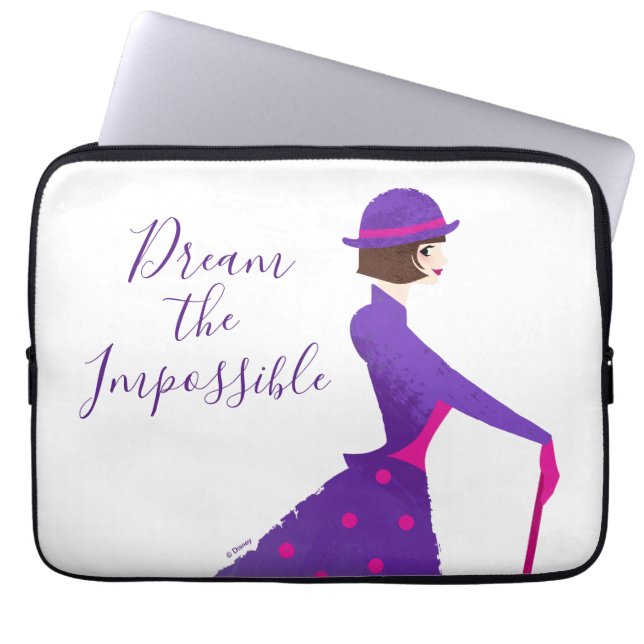 Housse Pour Ordinateur Portable Mary Poppins | Rêver l'impossible (Devant)