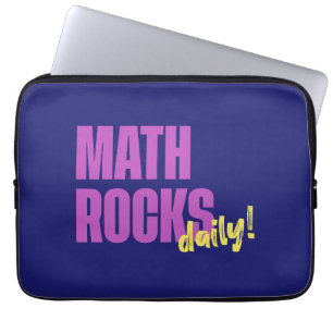 Housse Pour Ordinateur Portable Math Rocks Daily