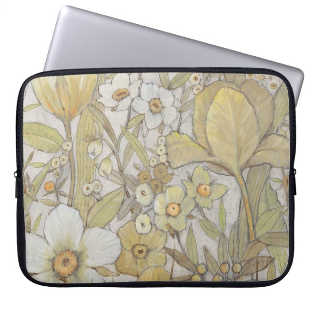 Housse Pour Ordinateur Portable Mélanger floral (Devant)