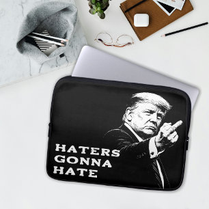 Housse Pour Ordinateur Portable Meme drôle du doigt d'honneur de Trump 2026