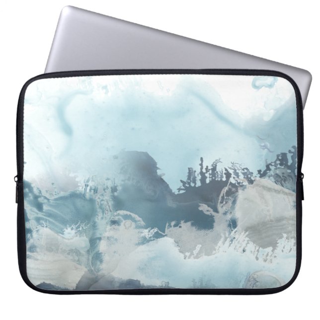 Housse Pour Ordinateur Portable Mer Forestière (Devant)