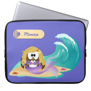 Housse Pour Ordinateur Portable mermaid owl