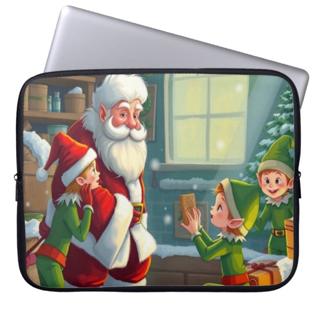Housse Pour Ordinateur Portable Merry Christmas  (Devant)