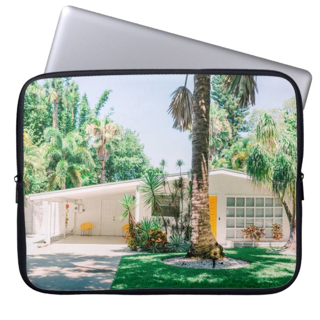 Housse Pour Ordinateur Portable Mi-siècle Style moderne Plage Accueil (Devant)