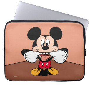 Housse Pour Ordinateur Portable Mickey moderne Tirant la langue