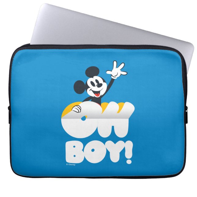 Housse Pour Ordinateur Portable Mickey Mouse Oh Boy! Peel Away (Devant)