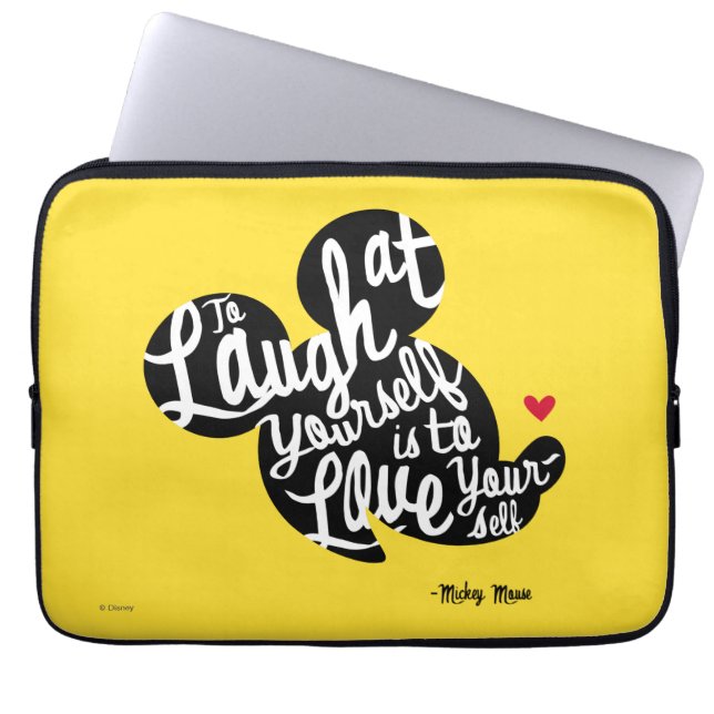 Housse Pour Ordinateur Portable Mickey tendance | Rire De Vous-Même (Devant)