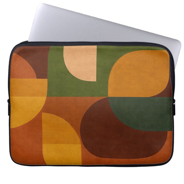 Housse Pour Ordinateur Portable Mid-Century Soul Pattern (Devant)
