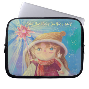 Housse Pour Ordinateur Portable mignon ange xmas