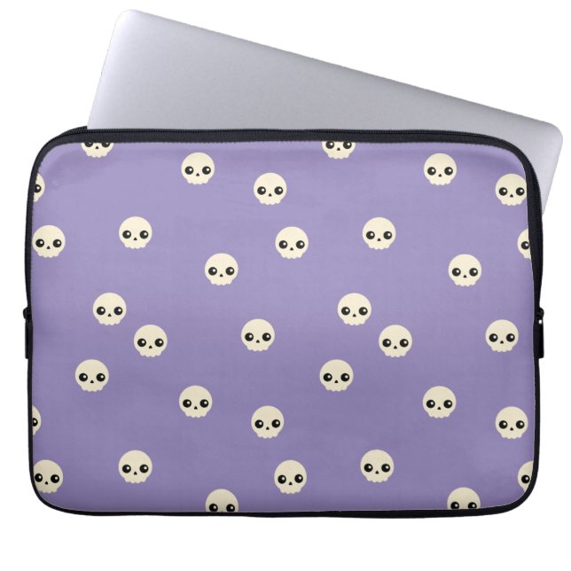 Housse Pour Ordinateur Portable Mignonne Manche Ordinateur Portable Skuls (Devant)