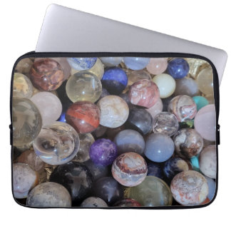 Housse Pour Ordinateur Portable Mini sphères cristallines