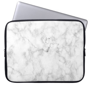 Housse Pour Ordinateur Portable Minimaliste DE MARBRE de l'affaire   d'ordinateur