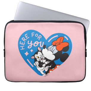 Housse Pour Ordinateur Portable Minnie et Figaro sont là pour vous