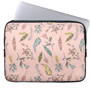 Housse Pour Ordinateur Portable Minnie MOTIF FLEUR SAUVAGE
